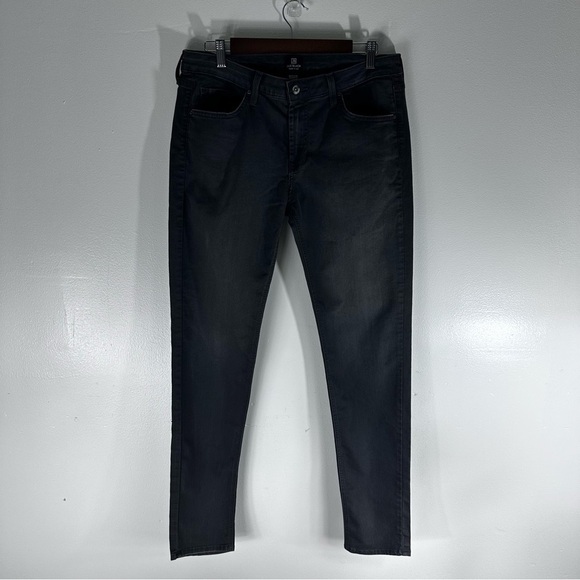 Just Black Slim Straight Charcoal Gray Jeans Men Size 32 - Picture 6 of 6